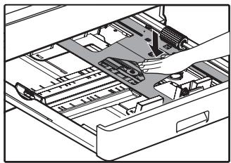 SHARP AR-5620D - Push the pressure plate down until it locks in place. - 1