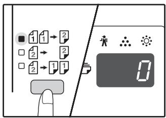 SHARP AR-5620D - Press the [ORIGINAL TO COPY] key to exit the setting. - 1