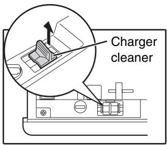 SHARP AR-5620D - CLEANING THE TRANSFER CHARGER - 3