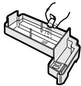 SHARP KC-6400E - Fill MIST tray with warm water, add a mild kitchen detergent and stir. - 1