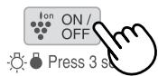 SHARP KC-6500E - LIGHTS ON/OFF - 1