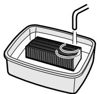 SHARP KC-6500E - Rinse the MIST Filter with water. - 1