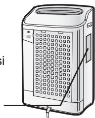 SHARP KC-840E - Annotare la data di inizio d'uso sull'etichetta della data. - 1