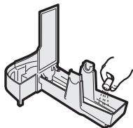 SHARP KC-840E - Llene la mitad de la Bandeja de Humidificación con agua tibia, añada una pequeña cantidad de detergente de cocina suave y deje en remojo durante cerca de 30 minutos. - 1