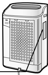 SHARP KC-840E - Tragen Sie das Datum der Inbetriebnahme auf dem Datumsaufkleber ein. - 1