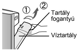 SHARP KC-840E - Vegye ki a víztartályt és a párásító tálcát. - 1