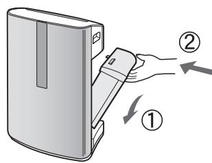 SHARP KC-840E - フィルターの取り付け - 13