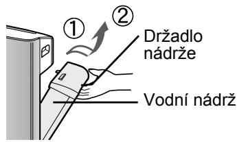 SHARP KC-840E - Vyberte vodní nádrž a zvlhčovací misku. - 1
