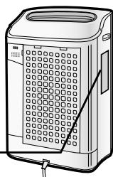 SHARP KC-840E - Запишите дату начала эксплуатации на наклейке с датами. - 1
