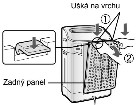 SHARP KC-840E - Odstráňte zadný panel. - 1