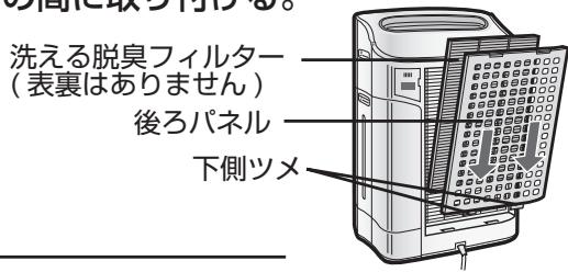 SHARP KC-840E - フィルターの取り付け - 7