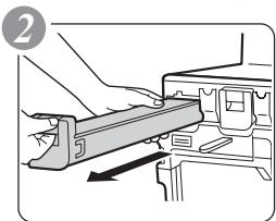 SHARP MX-4112N - Replacing a toner cartridge - 2