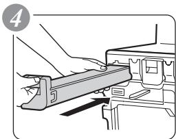 SHARP MX-4112N - Replacing a toner cartridge - 4