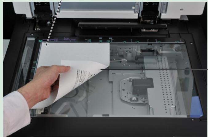 SHARP MX-4112N - Place the original on the document glass - 2