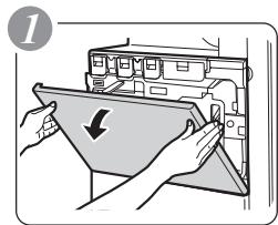 SHARP MX-5112N - Replacing a toner cartridge - 1
