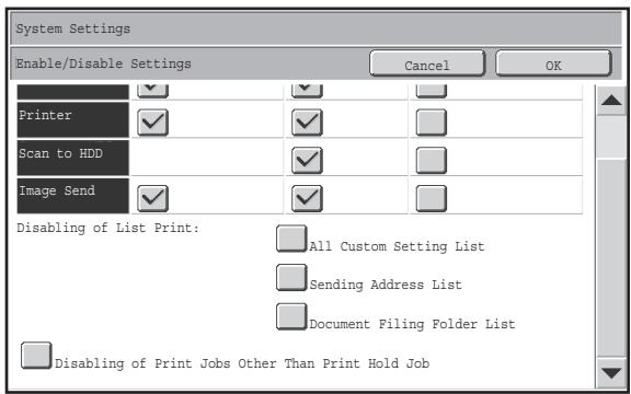 SHARP MX-FRX9U - Disabling of Print Jobs Other Than Print Hold Job - 1