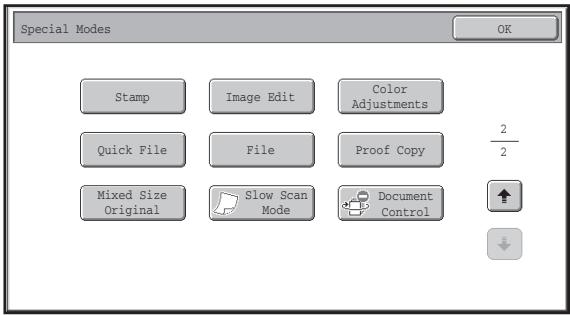 SHARP MX-FRX9U - Using document control in copy mode - 1
