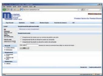 SHARP NA-901 - Créer un compte/sélectionner procédure d'enregistrement - 1