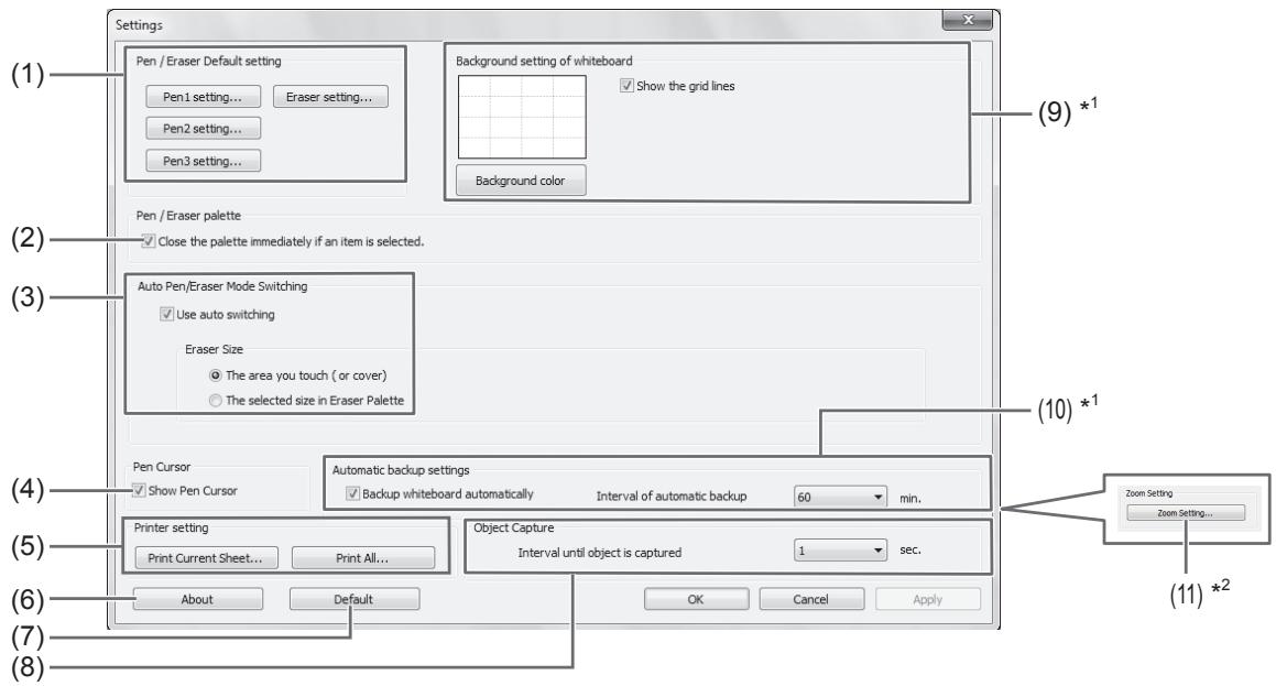 SHARP PN-L601B - Anpassen der Einstellungen - 2