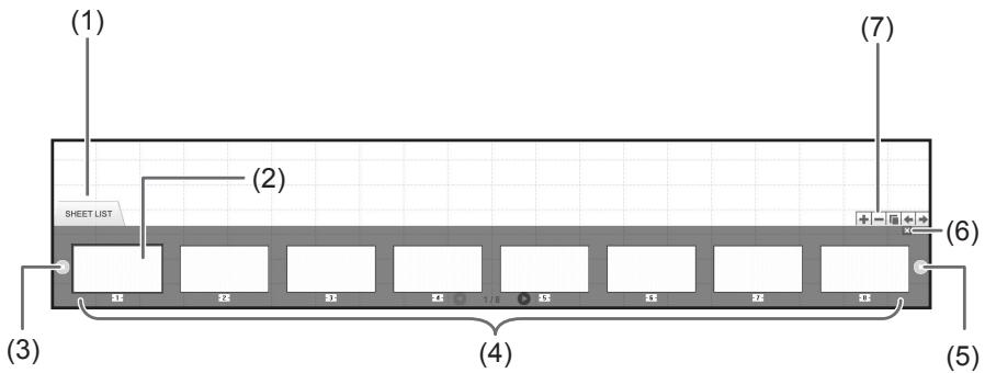 SHARP PN-L601B - 通过参考缩略图/编辑表单更改表单 - 1