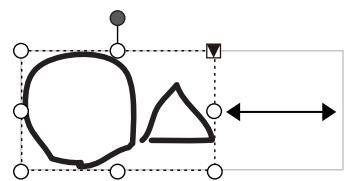 SHARP PN-L601B - ■ Enlarging/reducing an object - 2