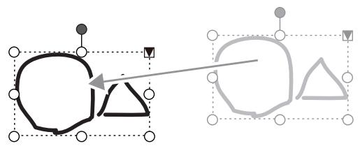 SHARP PN-L601B - Moviendo un objeto - 1