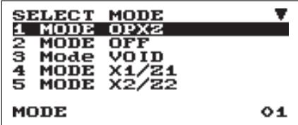 SHARP XE-A207B - Sélection d'un mode d'exploitation - 1
