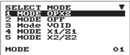 SHARP XE-A207W - Sélection d'un mode d'exploitation - 1