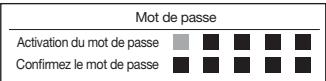 SHARP XG-PH80X-N - Sélectionnez « verrouillage de sécurité », puis appuyez sur quand « hors service » est affiché. - 1