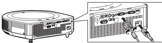 SHARP XG-SV100W - Installation et projection - 3