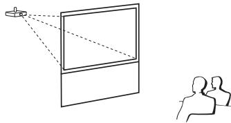 SHARP XG-SV100W - Mode de projection (PRJ) - 4