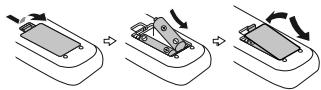 SHARP XL-DH259P - Battery installation - 1