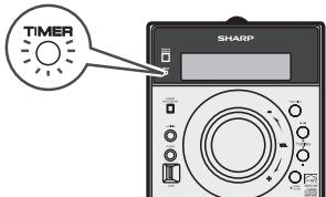 SHARP XL-DH259P - Before setting timer: - 2