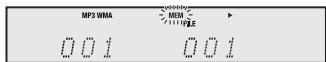SHARP XL-HF300PH - Lecture des morceaux programmes (MP3/WMA) - 3