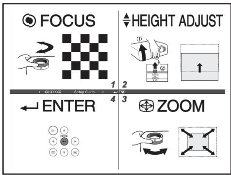 SHARP XR-50S - Adjusting the Focus - 1