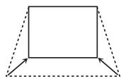 SHARP XR-50S - Correct trapezoidal distortion - 5
