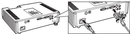 SHARP XR-55X - Setup and Projection - 2