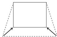 SHARP XR-55X - Press KEYSTONE. - 6