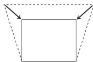 SHARP XR-55X - Press KEYSTONE. - 4