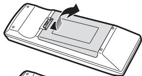 SHARP XR-55X - Inserting the Batteries - 1