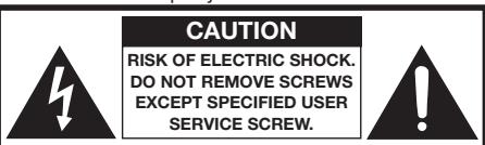 SHARP XR-55X - WARNING: - 2