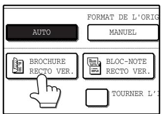 SHARP AR-M317 - Numerisation et transmission d'un original RECTO VERSO (RSPF installé) - 2