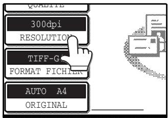 SHARP AR-M317 - Réglez les paramètres de résolution. (p.28) - 1