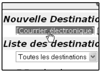 SHARP AR-M317 - Configuration d'informations de destination - 4