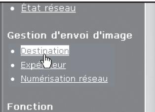 SHARP AR-M317 - Configuration d'informations de destination - 3