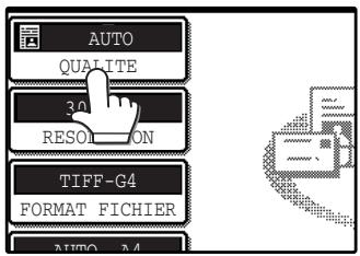 SHARP AR-M317 - Selection de la qualite - 1