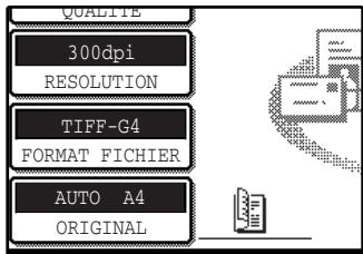 SHARP AR-M317 - Numerisation et transmission d'un original RECTO VERSO (RSPF installé) - 5