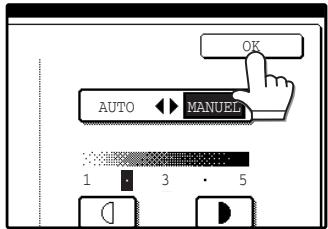 SHARP AR-M317 - Touchez la touche [OK]. - 1
