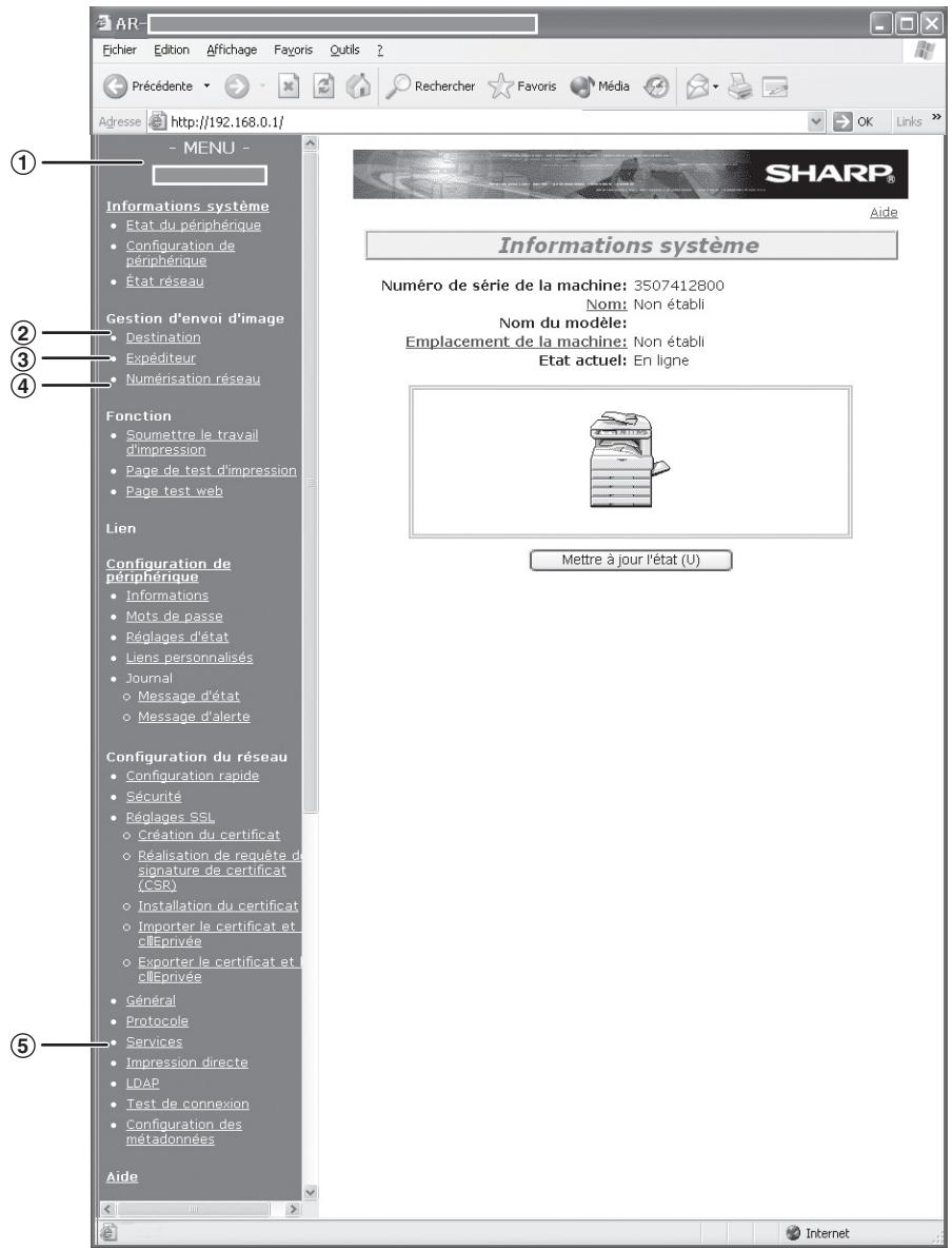 SHARP AR-M317 - Ouvrez votre navigateur web sur votre ordinateur. - 2