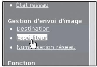 SHARP AR-M317 - STOCKAGE DES INFORMATIONS EXPEDITEUR (Numérique vers courrier électronique) - 1